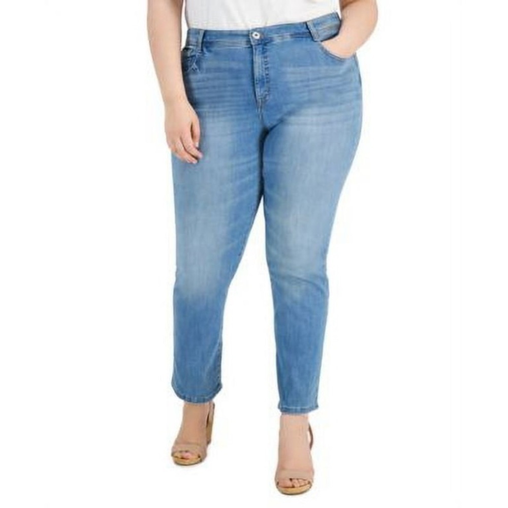 Style & Co Plus Size 22W Slim Leg Jean Mid-Rise